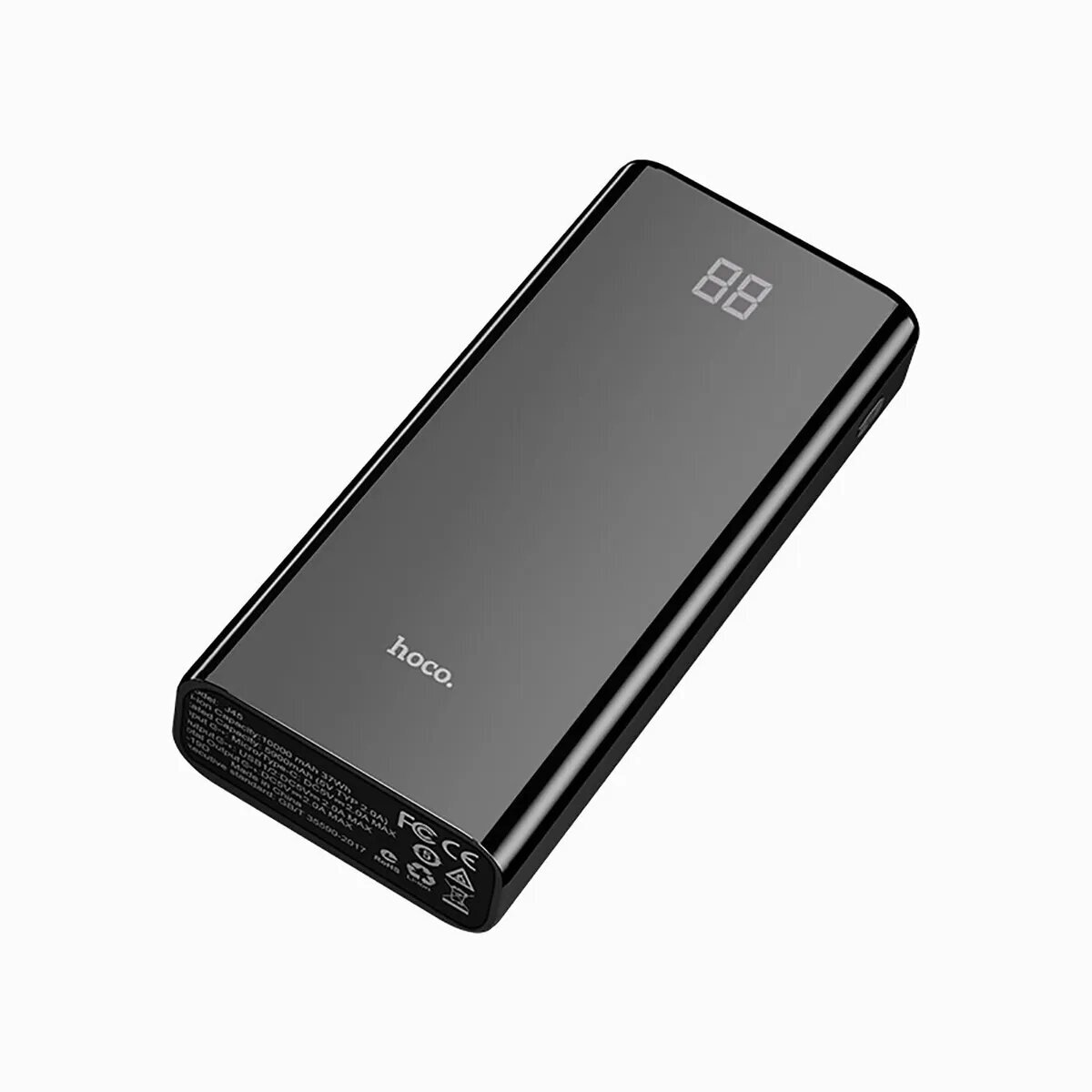 Внешний аккумулятор Hoco Power Bank J45 Elegant Shell 10000mAh Black - фото №4