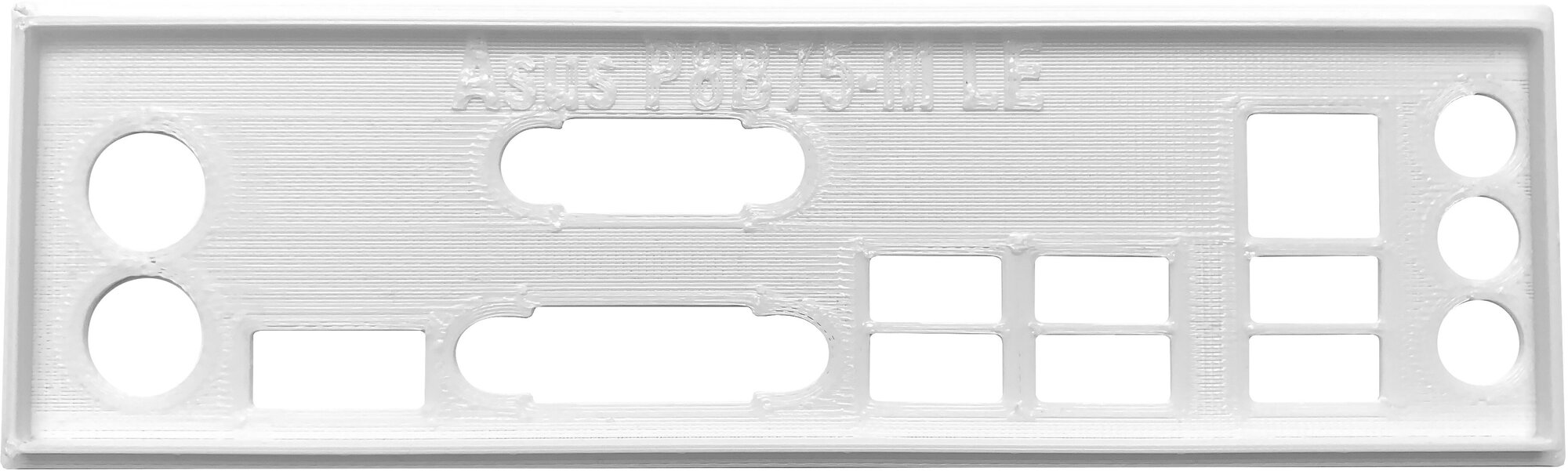 Заглушка для компьютерного корпуса к материнской плате Asus P8B75-M LE white
