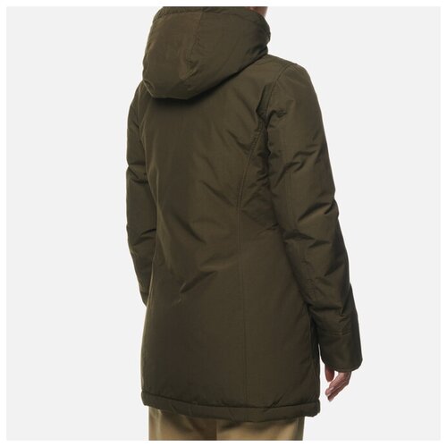 фото Женская куртка парка woolrich arctic ramar cloth зелёный , размер s
