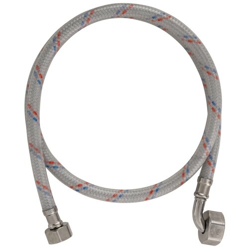 Гибкая подводка DVU34-100 для воды с угловым фитингом, гайка 1/2