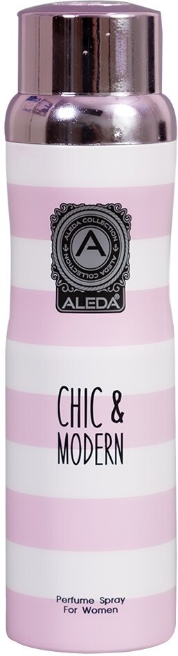 ALEDA Дезодорант парфюмированный спрей женский Chic & Modern, 200 мл