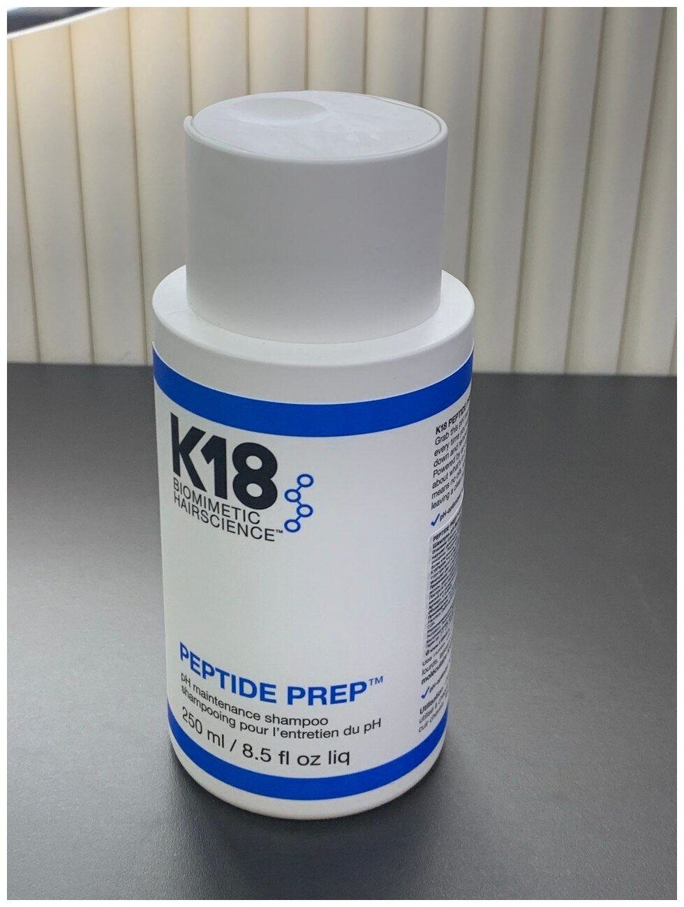 Бессульфатный шампунь для поддержания pH-баланса Peptide Prep, 250 мл K-18 - фото №5