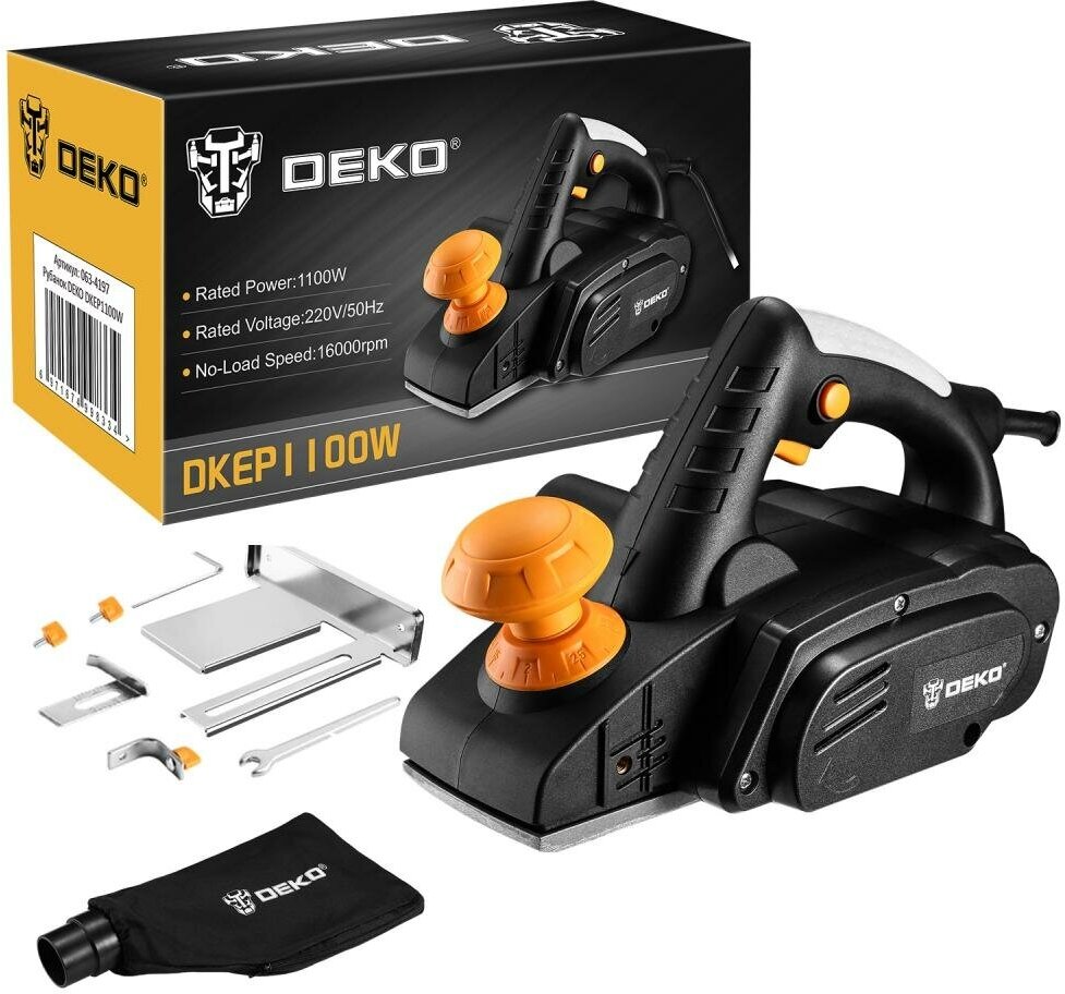 Рубанок DEKO DKEP1100W