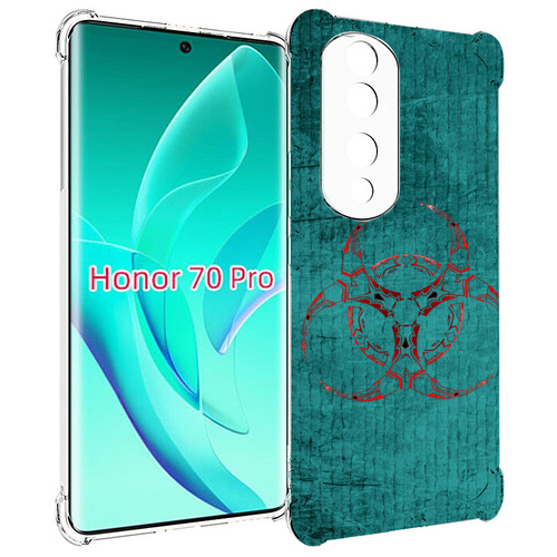 Чехол MyPads Амбрелла для Honor 70 Pro / 70 Pro Plus задняя-панель-накладка-бампер чехол mypads рик огурец для honor 70 pro 70 pro plus задняя панель накладка бампер