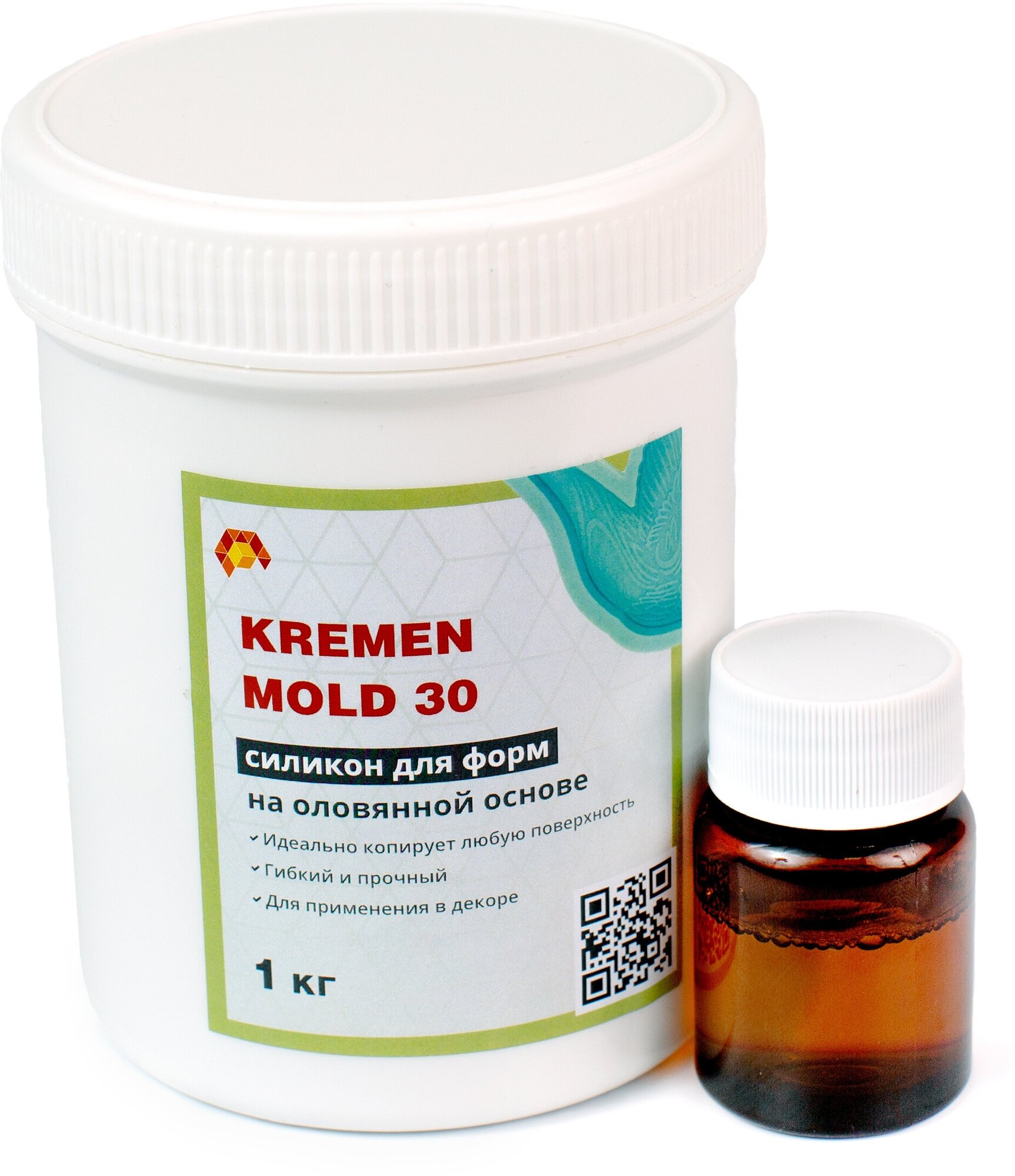 Силикон для форм Kremen Mold 30 (1.025 кг)