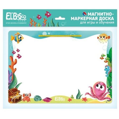 El BascoKids Магнитная доска «Подводный мир»