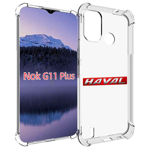 Чехол MyPads haval-хавэйл для Nokia G11 Plus задняя-панель-накладка-бампер