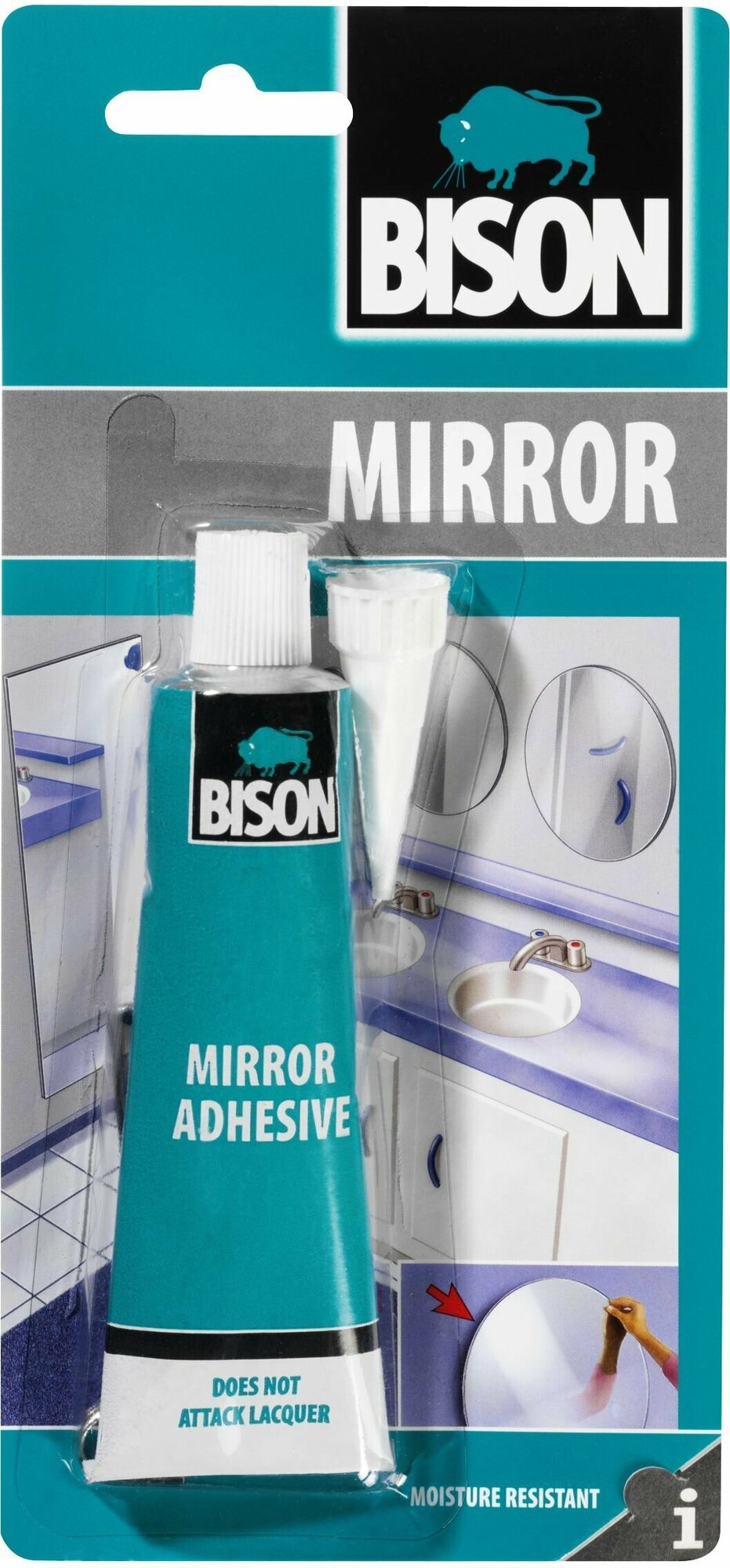 Клей для зеркала Bison Mirror Adhesive, 60 мл - фотография № 4