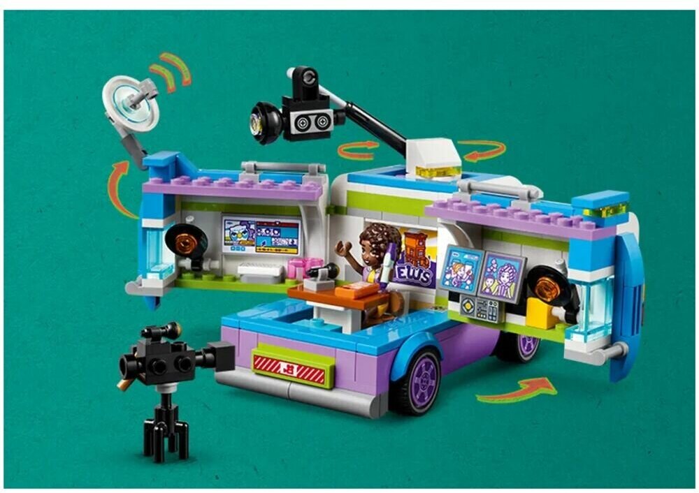 LEGO Friends Фургон отдела новостей 41749 - фото №12