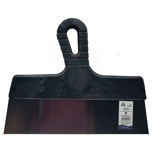 Шпатель фасадный из нержавеющей стали Deltaroll S00250 пластиковая ручка (250 мм)