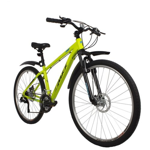 фото Горный (mtb) велосипед foxx aztec d 27.5 (2022) зелeный 18" (требует финальной сборки)