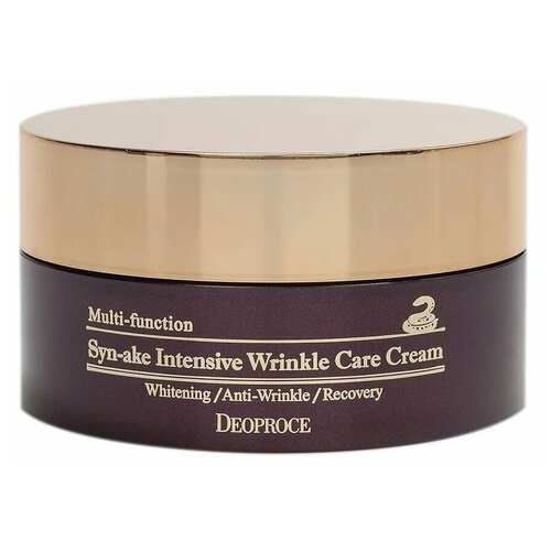 Крем для лица с пептидом змеиного яда Deoproce Syn-ake Intensive Wrinkle Care Cream 100 г