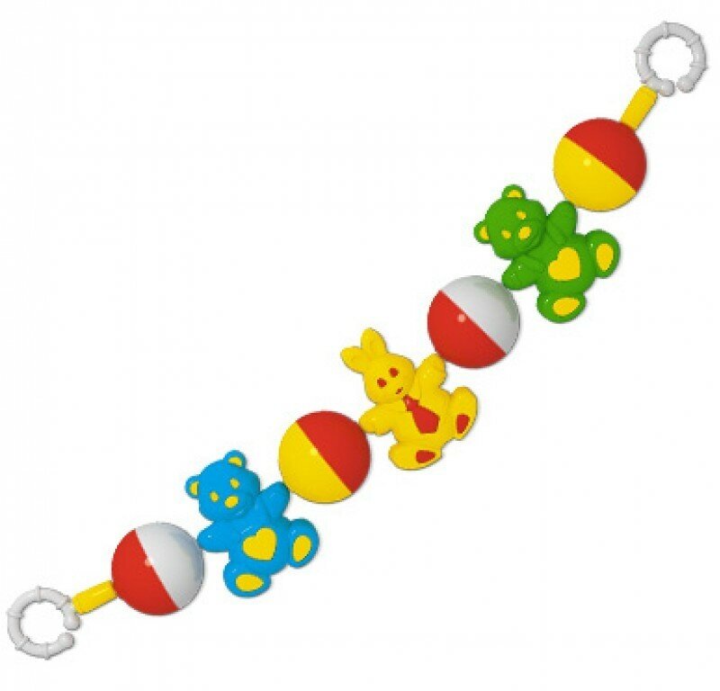 Стеллар Погремушка-подвеска на кроватку Лесная сказка 01596 с рождения