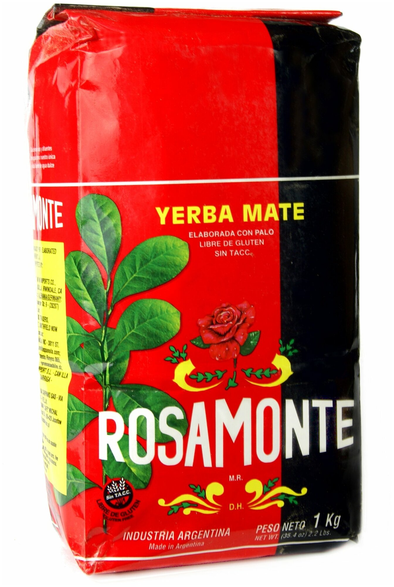 Чай йерба мате Rosamonte Tradicional, настоящий аргентинский мате (матэ), 1000 г - фотография № 2