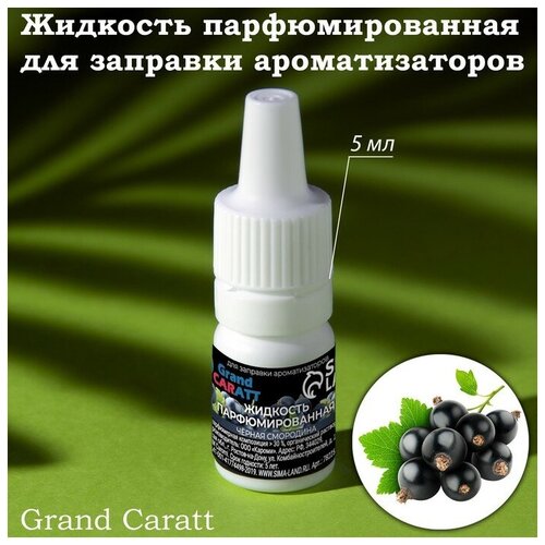 Жидкость парфюмированная Grand Caratt, для заправки ароматизаторов, чёрная смородина, 5 мл