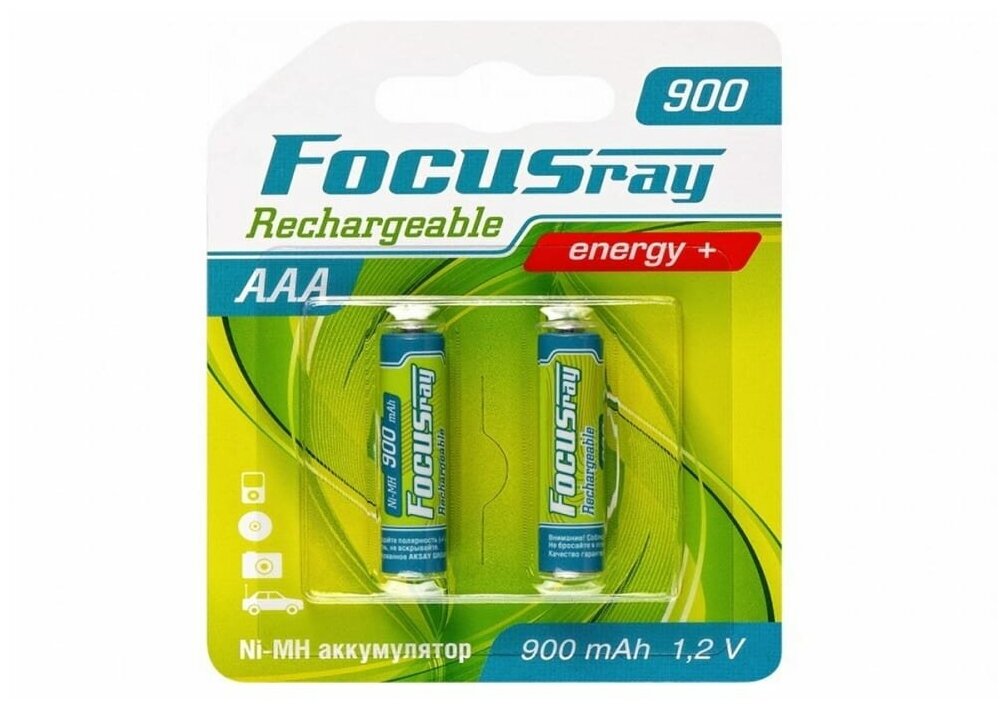 Аккумулятор FOCUSray 900 mAH AAA 2/24/288