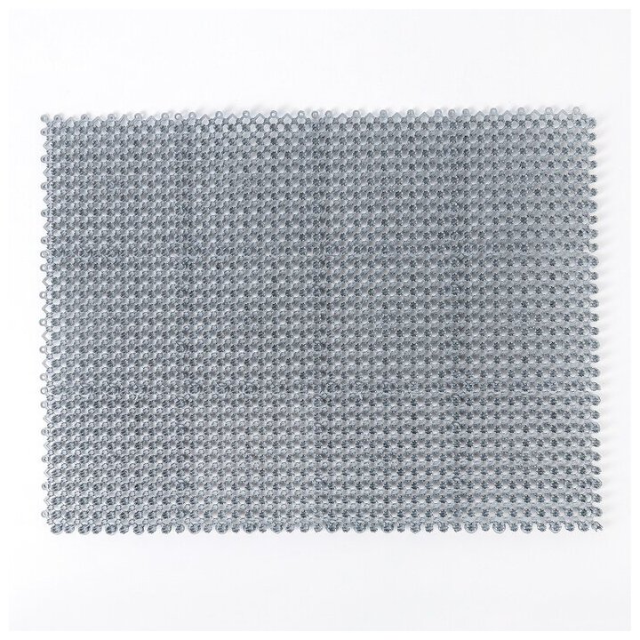 Покрытие ковровое Sima-land щетинистое Травка-эконом, 36х48 см, цвет серый