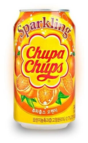 Напиток Chupa Chups Sparkling Orange 0.345л - фотография № 12