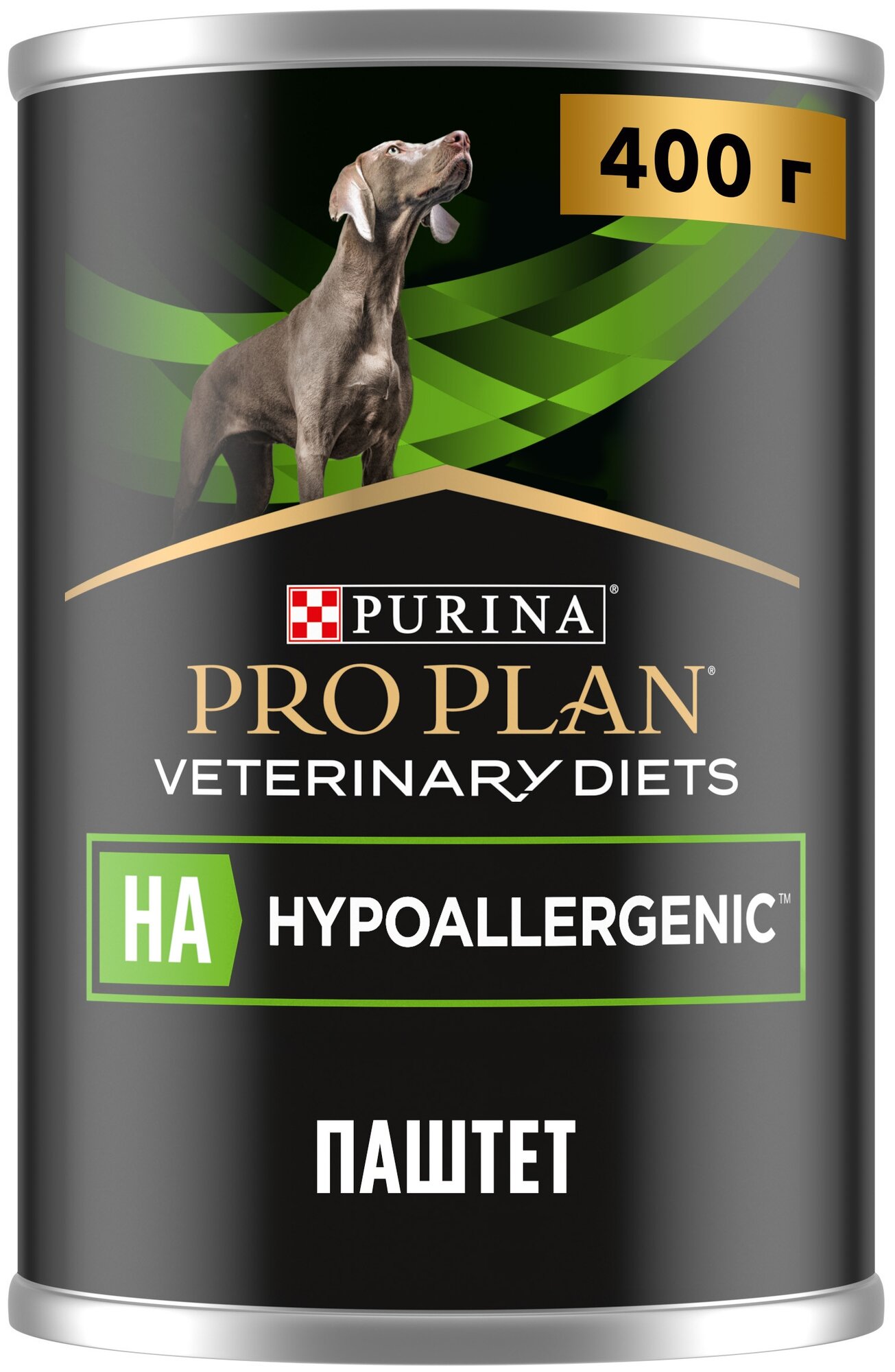 Влажный корм для собак Pro Plan Veterinary Diets HA Hypoallergenic, для снижения непереносимости ингредиентов и питательных веществ 400 г