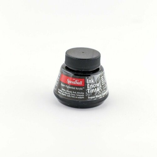 Тушь черная Speedball Ink Encre Tinta 60 мл