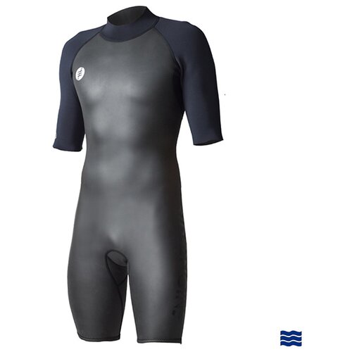 Гидрокостюм RideEngine Silo 2/2 short sleeve back zip shorty (S)