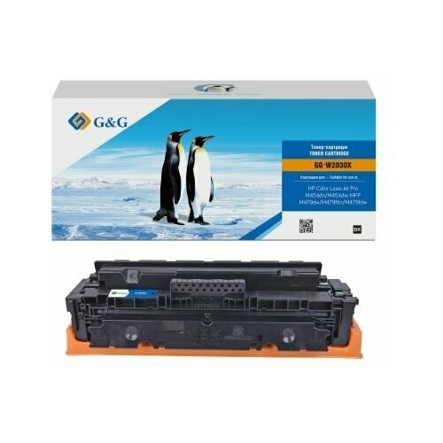 Картридж G&G GG-W2030X лазерный W415X черный (7500стр.) для HP LJ M454/MFP M479