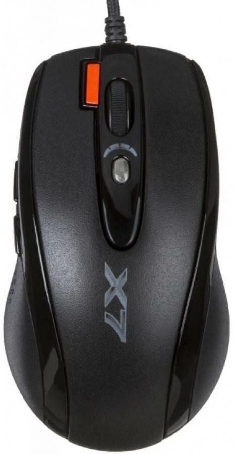 Мышь A4Tech XL-750BK Black USB