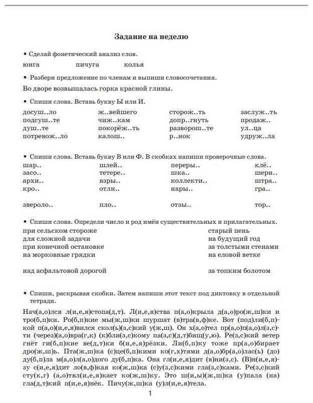 Задания по русскому языку для повторения и закрепления учебного материала. 2 класс - фото №9
