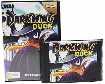 Darkwing Duck - легендарная игра в жанре платформер портированная на Sega