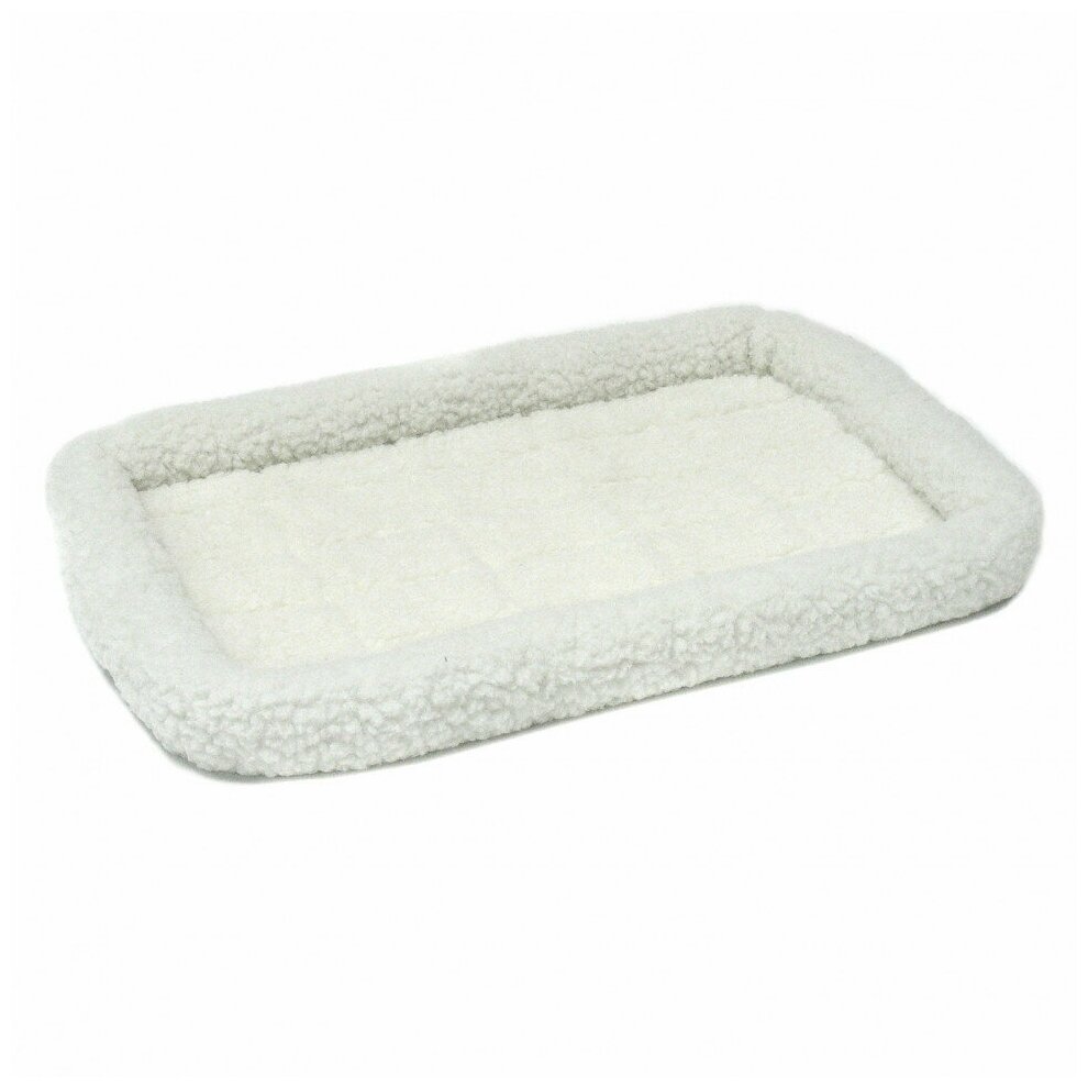 MidWest лежанка Pet Bed флисовая 60х45 см белая - фотография № 4