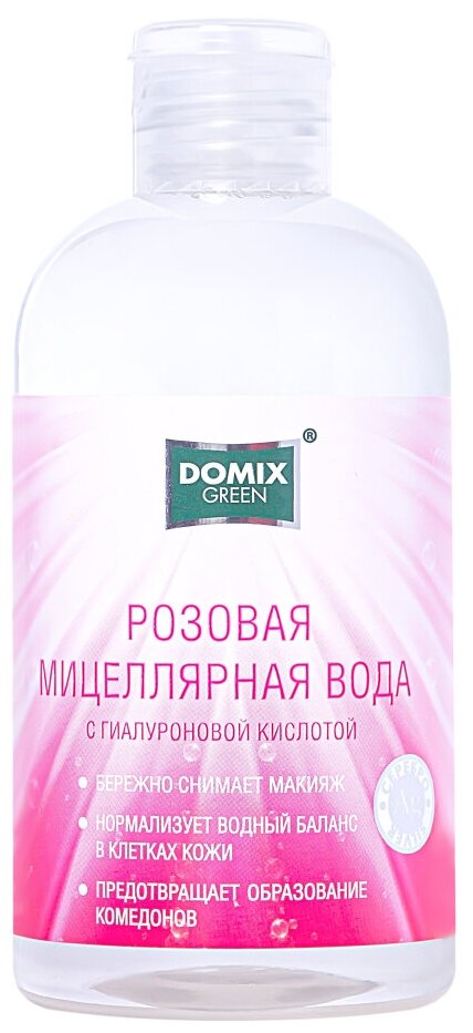 Domix Green розовая мицеллярная вода