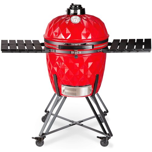 отсекатель жара big green egg conveggtor для гриля medium egg 38 см 4 см 3780 г Гриль керамический Diamond Egg XL (красный)