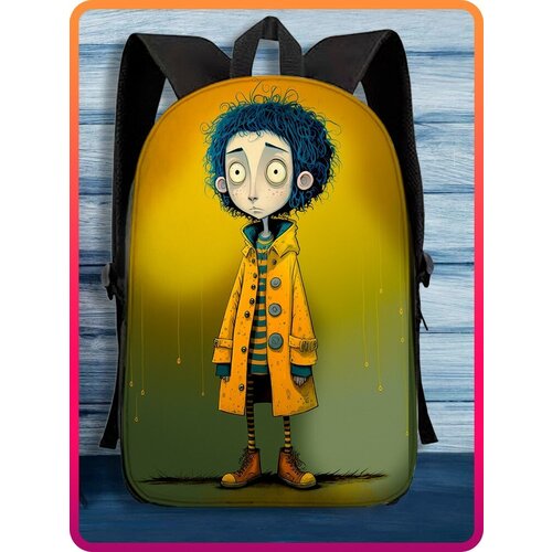 Школьный рюкзак для школы Мультфильм Coraline - 7087