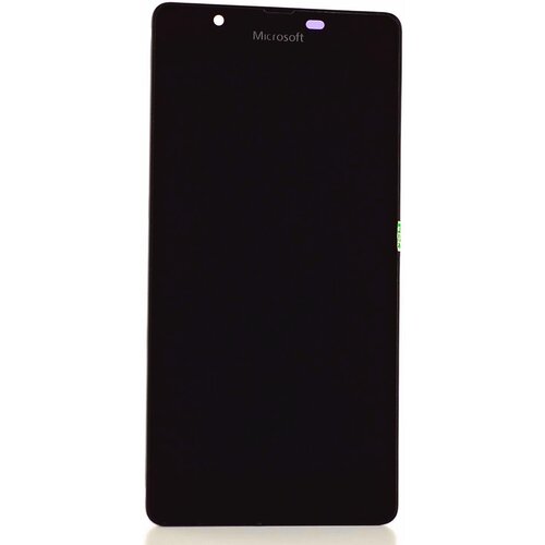 Дисплей для Microsoft (Nokia) 540 Lumia (RM-1141) с тачскрином в рамке, черный