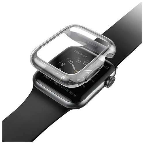 Чехол Uniq Garde для Apple Watch 4/5/6/SE 44 мм, Smoke grey