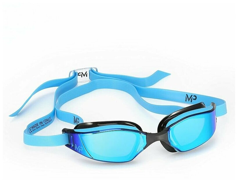 Очки для плавания MP Michael Phelps XCEED Titanium Mirror