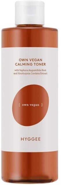 Веганский успокаивающий тонер Hyggee Own Vegan Calming Toner 250 мл