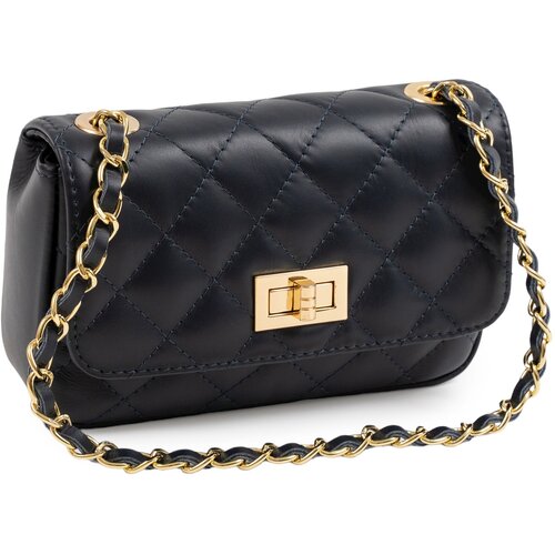 фото Сумка клатч sefaro, фактура гладкая, синий