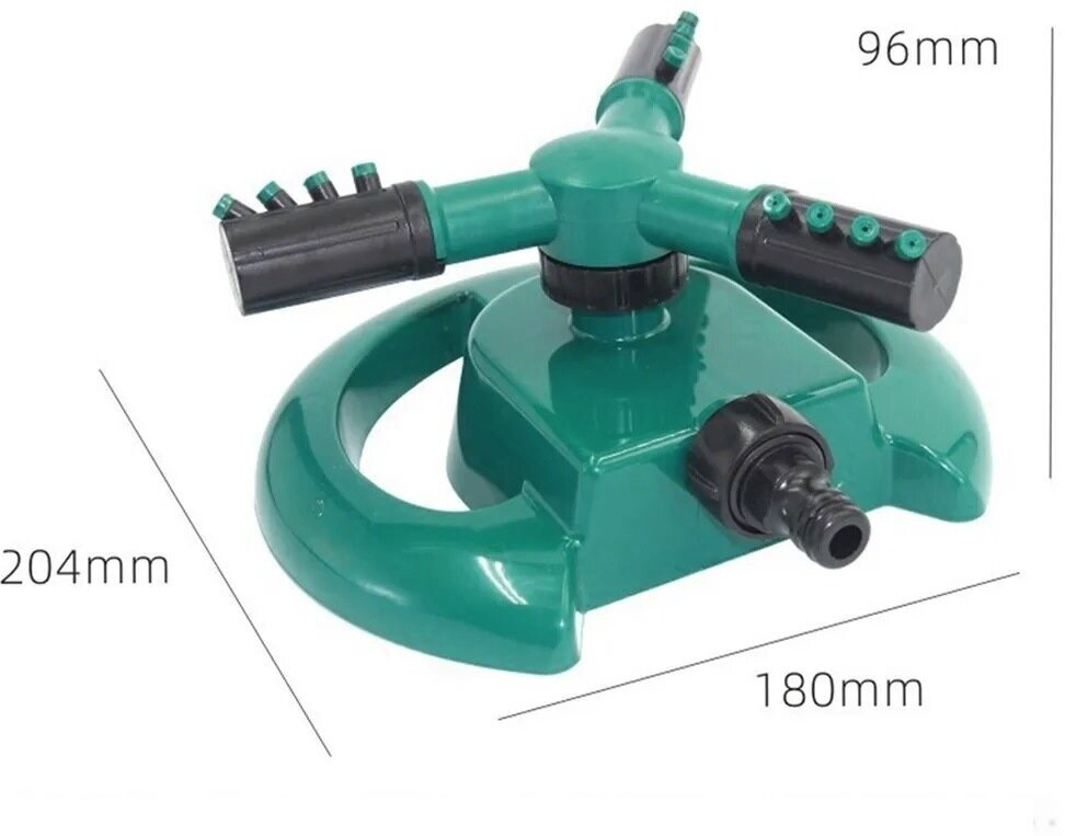 Спринклер / Ороситель / Рассеиватель для полива / Дождеватель для газона / Насадка на шланг / Садовый распылитель - фотография № 1