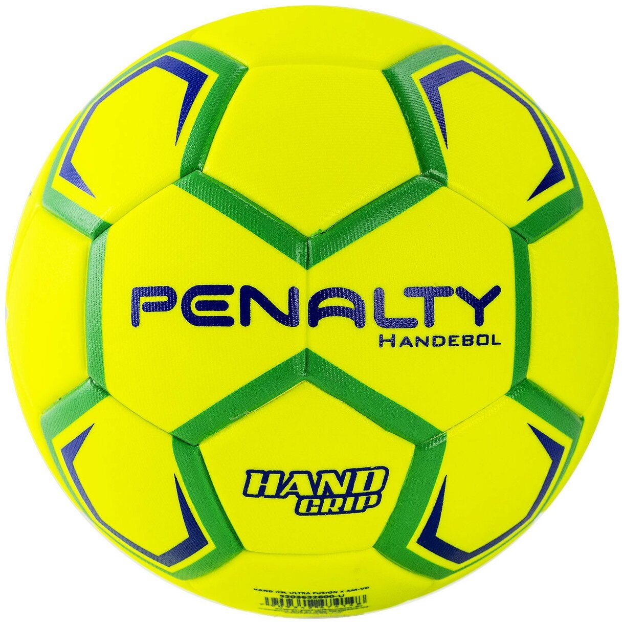 Мяч гандбольный PENALTY HANDEBOL H3L ULTRA FUSION X 5203632600-U размер 3 желто-зелено-синий