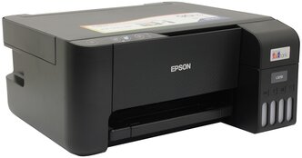 МФУ струйное Epson EcoTank L3210, цветн., A4, черный