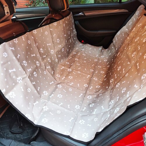 Автогамак для перевозки животных серый