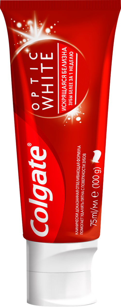 Зубная паста Colgate Optic White 75мл