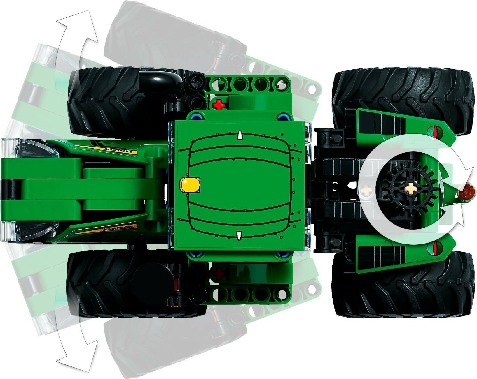 Конструктор LEGO Technic 42136 "Трактор John Deere 9620R 4WD" - фото №19