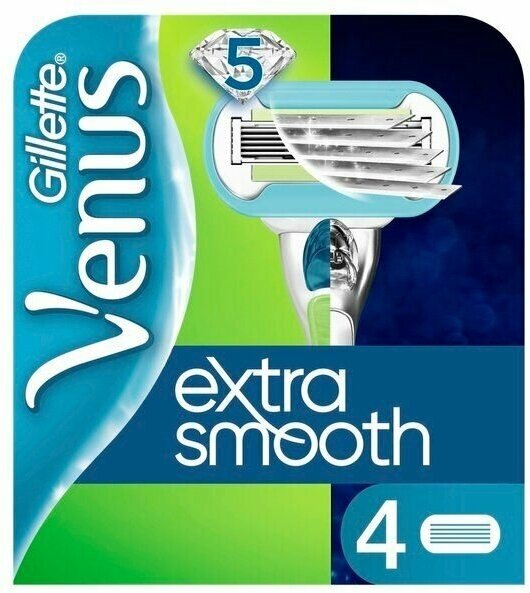 Сменные кассеты для бритвы Gillette Venus (Жиллетт Винус) Embrace, 4 шт