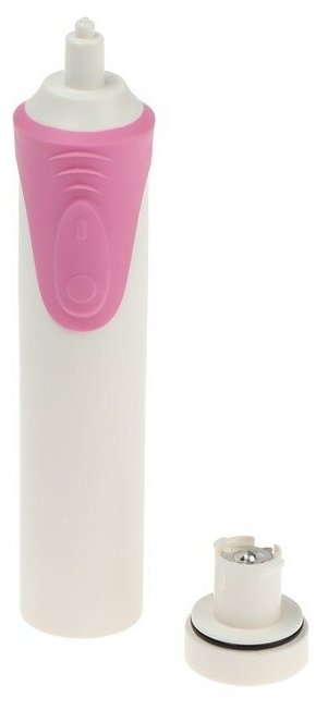 Luazon Home Электрическая зубная щётка Luazon LP-009, вибрационная, 8500 дв/мин, 4 насадки, 2хАА,розовая - фотография № 5