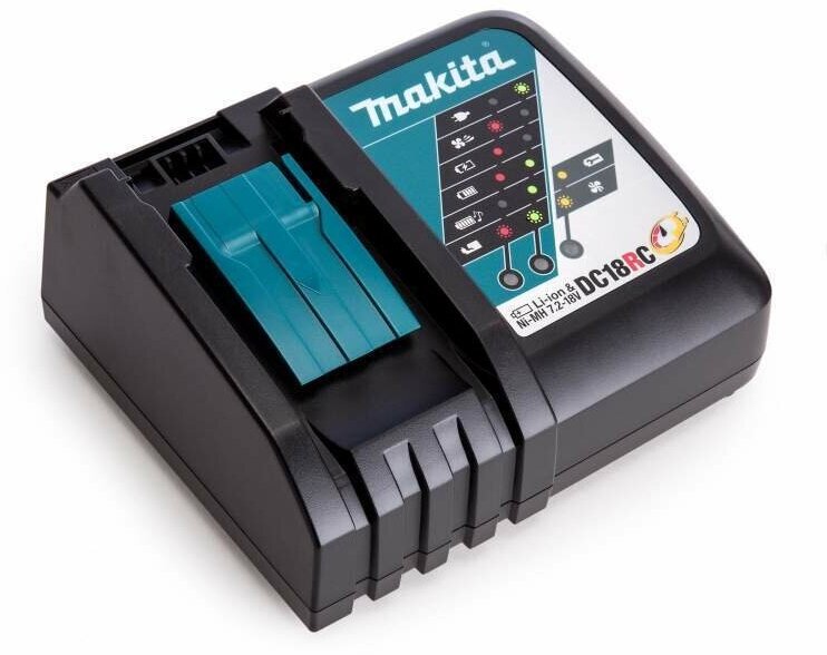 Зарядное устройство Makita 630c82-2, для Li-ion аккумуляторов, 1 слот — фото 1