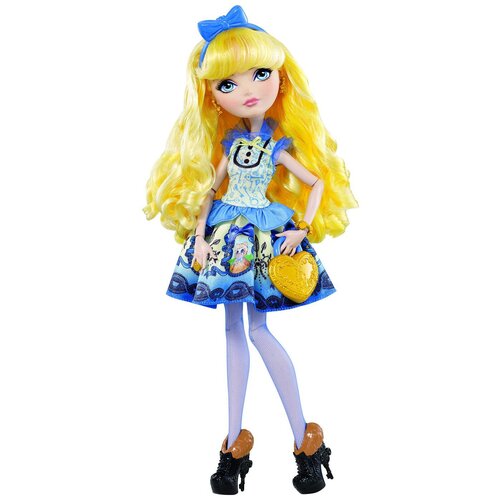 Кукла Эвер афтер хай Блонди Локс бейсик, Ever After High Basic Blondie Lockes кукла mattel эвер афтер хай блонди локс серия зачарованный пикник