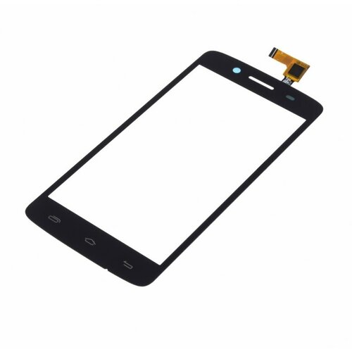 чехол клатч mypads portafoglio magnetico для prestigio multiphone 5507 duo Тачскрин для Prestigio MultiPhone 5507 Duo, черный