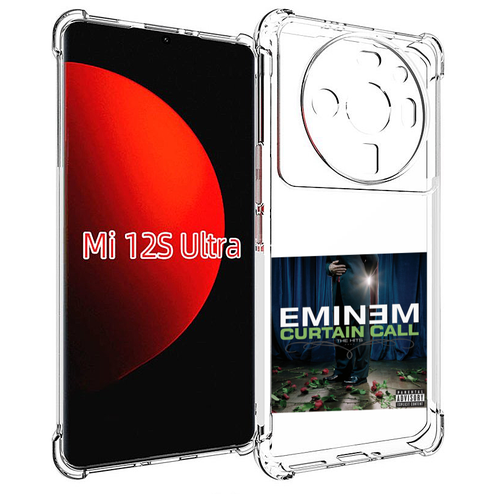 Чехол MyPads Eminem CURTAIN CALL, THE HITS для Xiaomi 12S Ultra задняя-панель-накладка-бампер